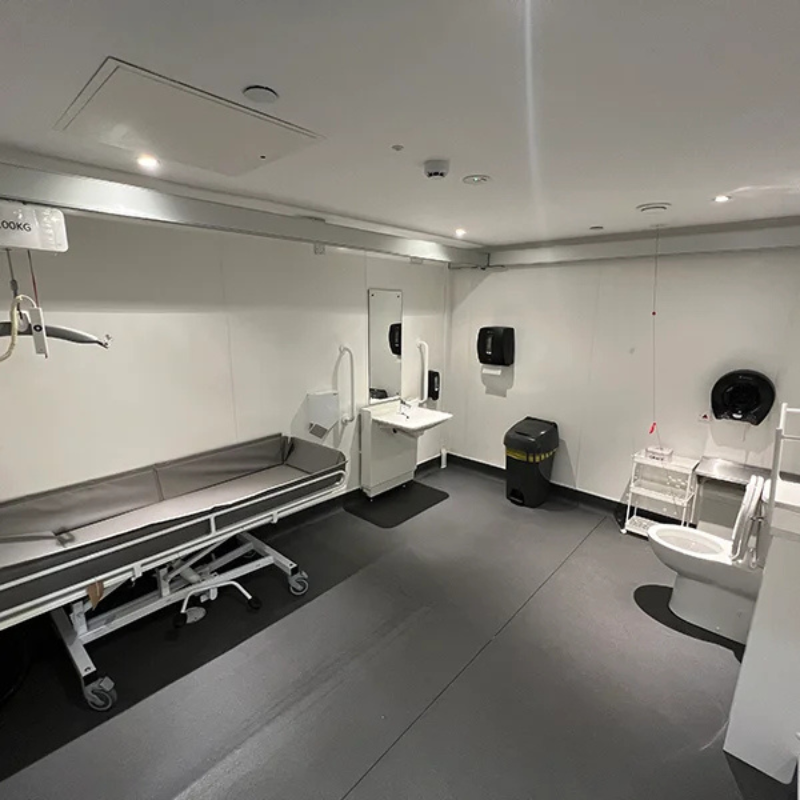 image of accessible toilet in sec centre