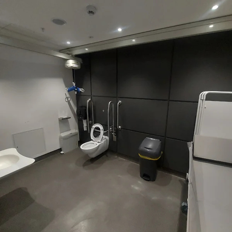 image of accessible toilet in ovo hydro
