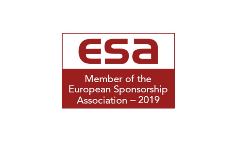 esa (member of the European Sponsorship Association) logo